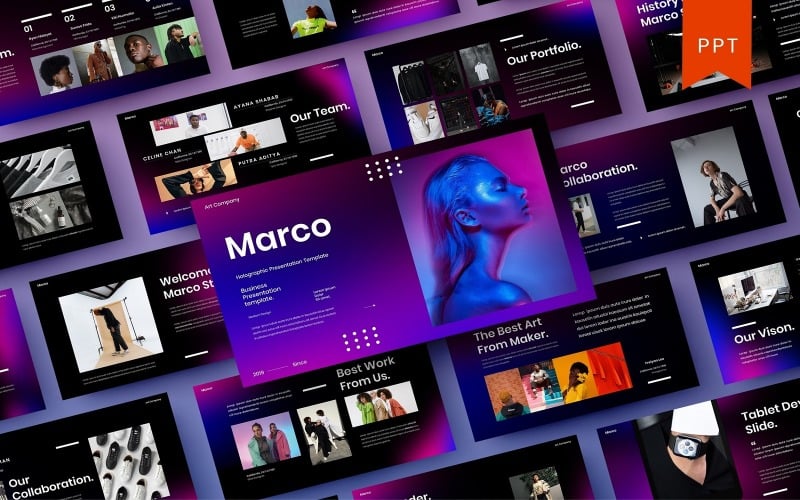 marco business powerpoint template original