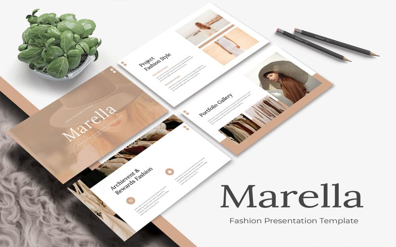 marella fashion powerpoint template original