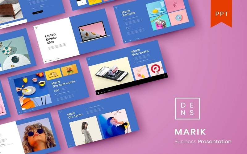 marik business powerpoint template original