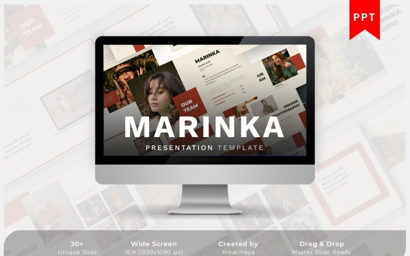 marinka powerpoint fashion business original