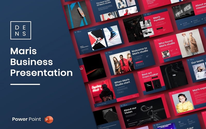 maris business powerpoint template original