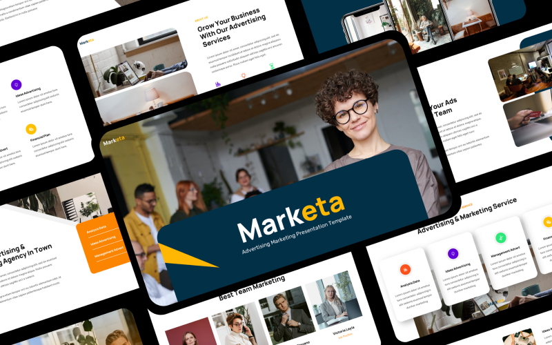 marketa marketing presentation template original