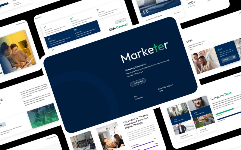 marketer marketing presentation original