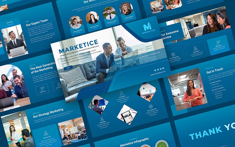 marketice marketing strategy amp agency presentation powerpoint template original
