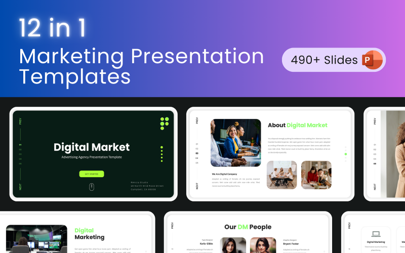 marketing and business presentation bundle original