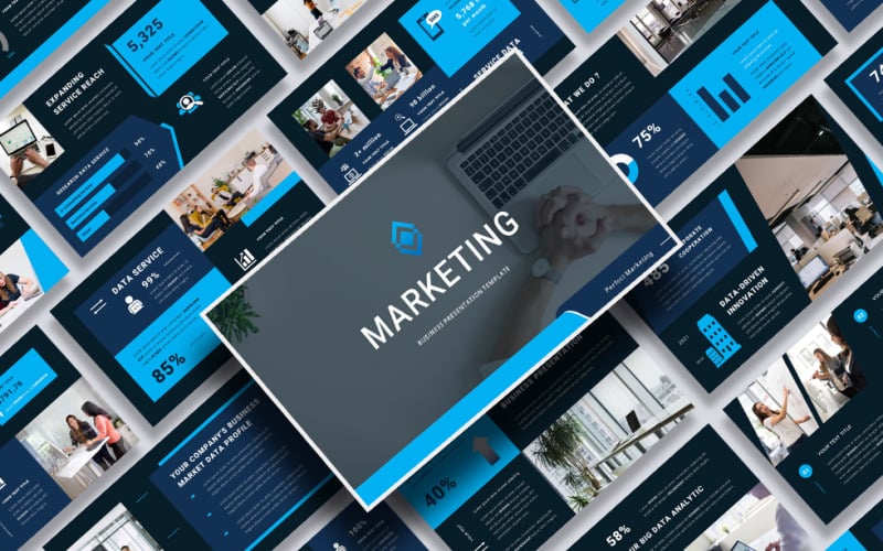 marketing business powerpoint template original