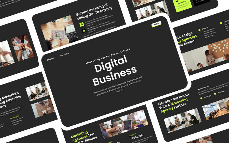 marketing digital agency presentation original