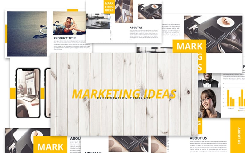 marketing ideas powerpoint template original