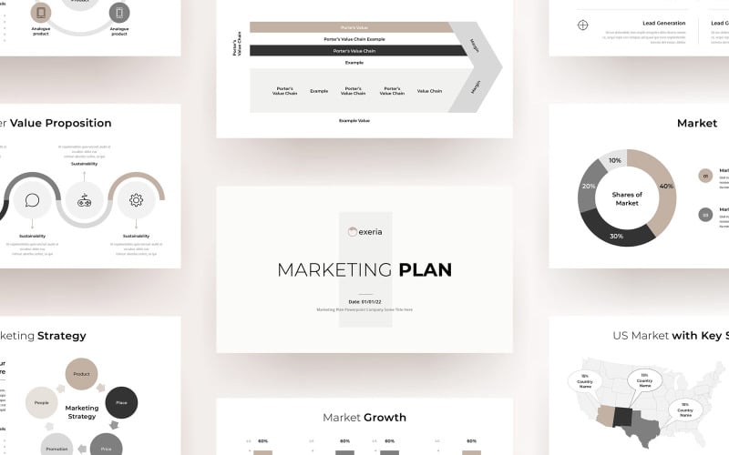 marketing plan powerpoint presentation template original