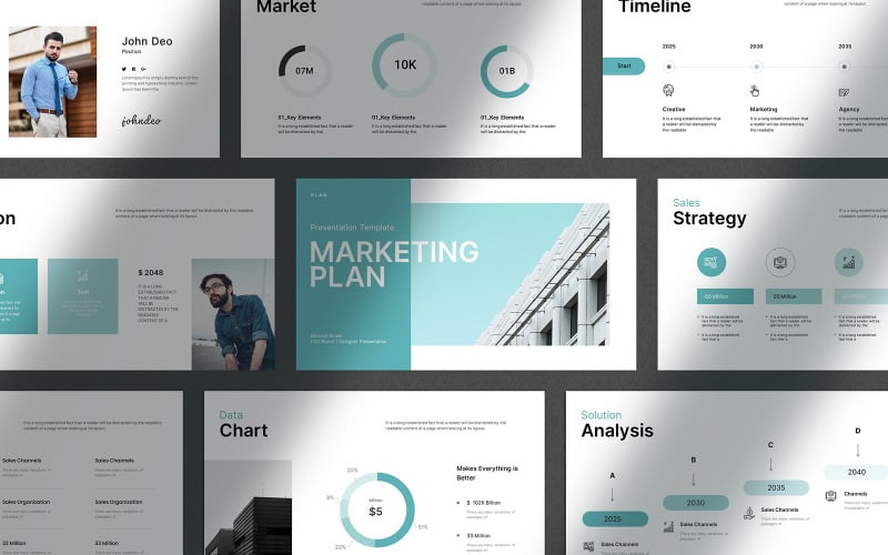 marketing plan powerpoint presentation original