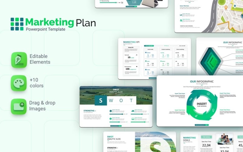 marketing plan powerpoint template original