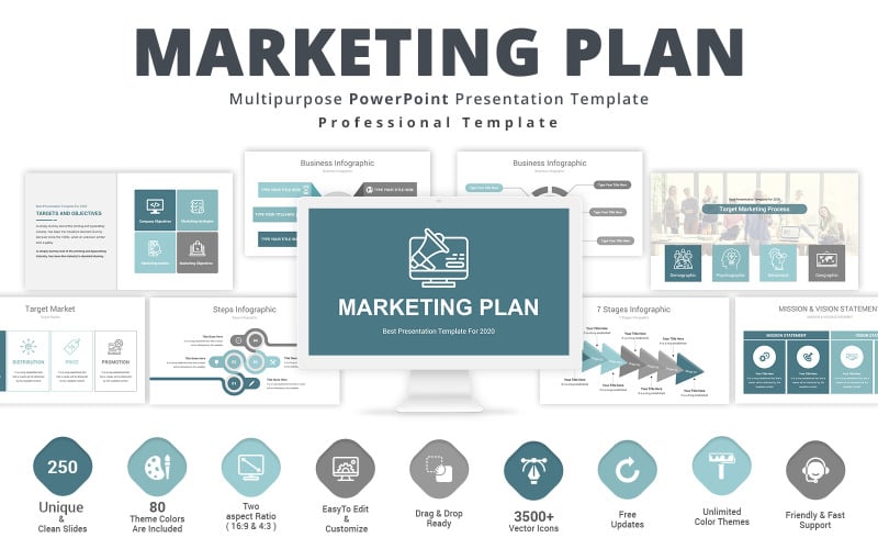 marketing plan powerpoint templates original