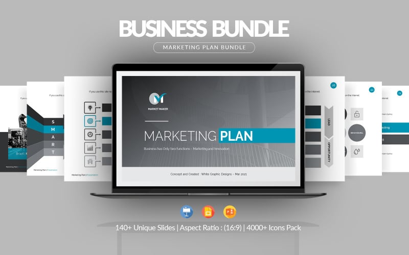 marketing plan presentation bundle original