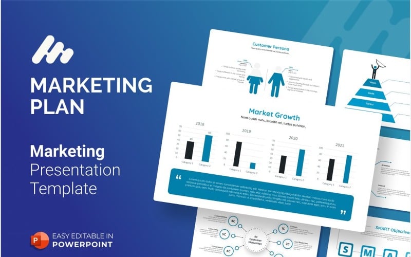 marketing plan presentation powerpoint template original