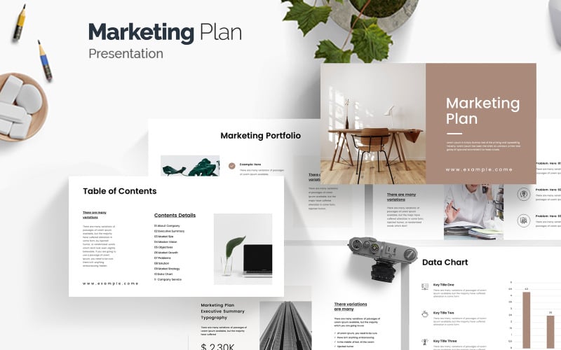 marketing plan presentation powerpoint original