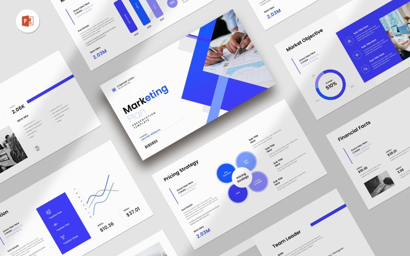 marketing plan presentation template original
