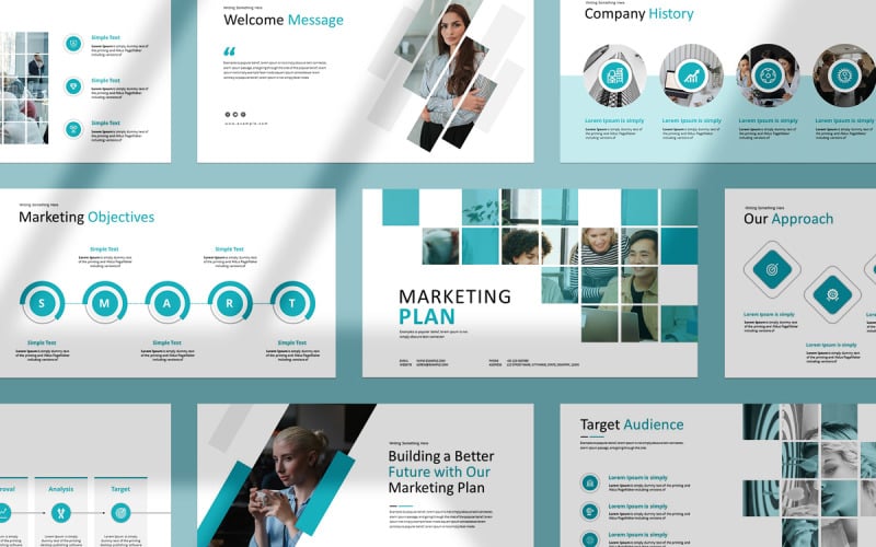 marketing plan presentation template original