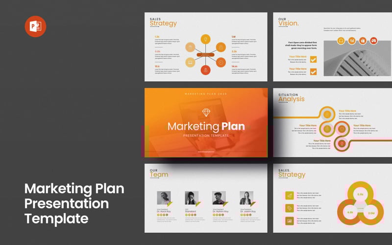 marketing presentation template original