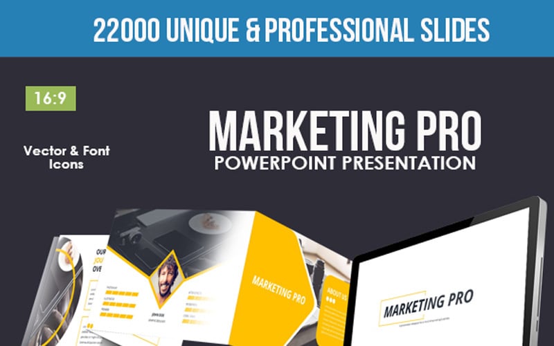 marketing pro powerpoint template original