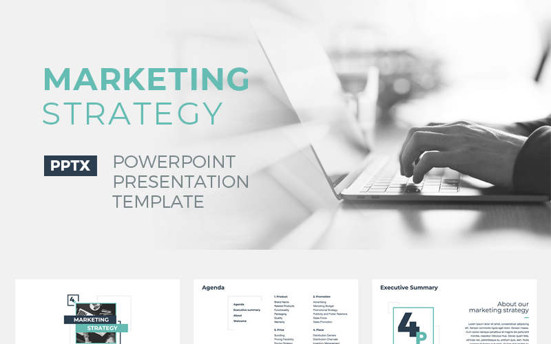 marketing strategy powerpoint template original