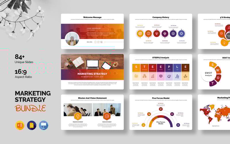 marketing strategy presentation bundle original