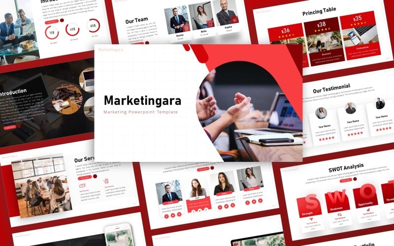 marketingara marketing multipurpose powerpoint template original
