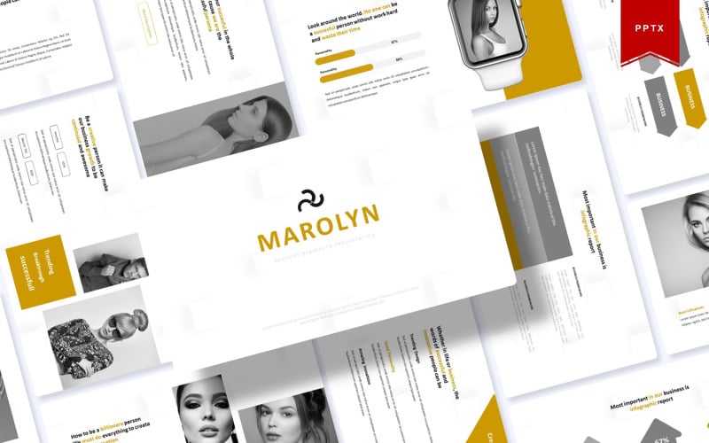 marolyn powerpoint template original