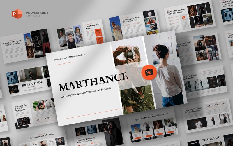 marthance photography powerpoint template original