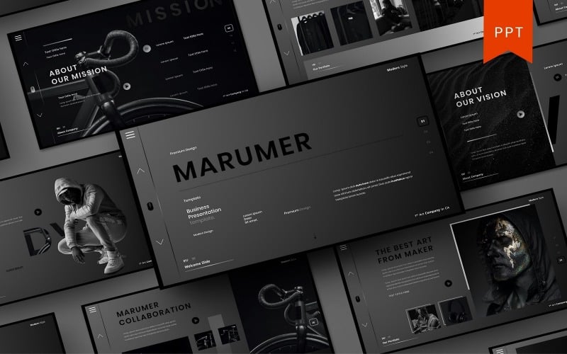 marumer business powerpoint template original