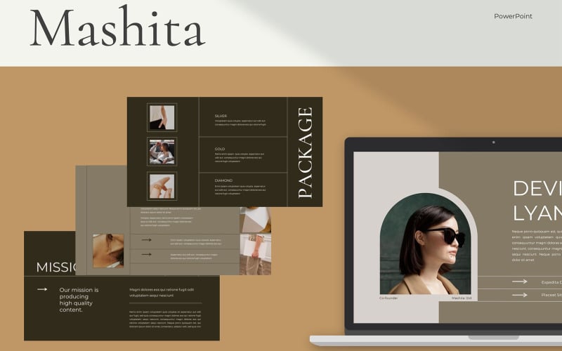 mashita powerpoint template original