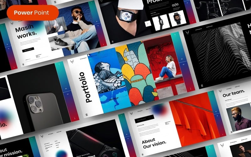 masih busines powerpoint template original