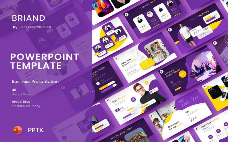 masont busines powerpoint template original
