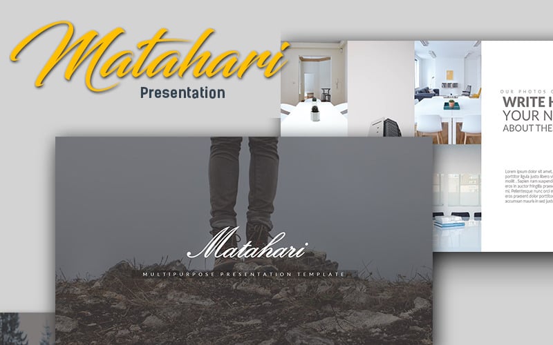 matahari multipurpose presentation powerpoint template original
