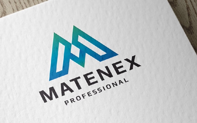 matenex letter m professional logo original
