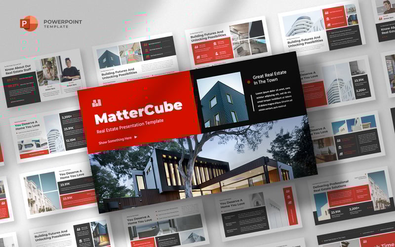 mattercube real estate powerpoint template original