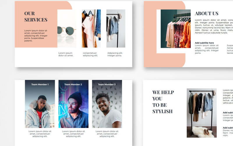 maudy fashion powerpoint template original