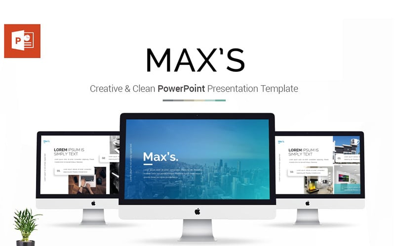 maxs presentation powerpoint template original