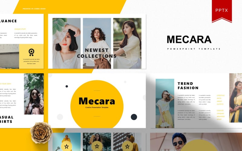 mecara powerpoint template original