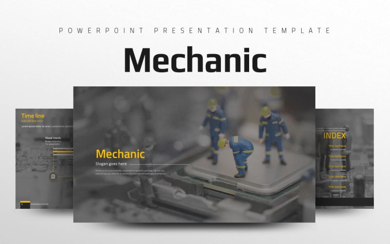 mechanic powerpoint template original