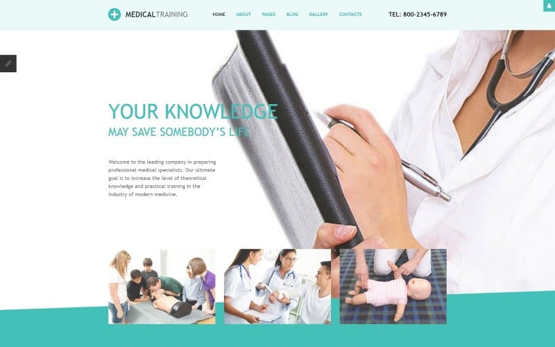 med school responsive joomla template original