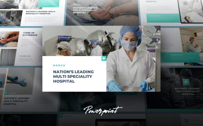 medca medical powerpoint template original