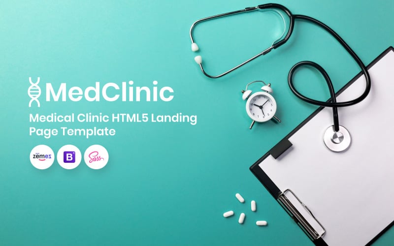 medclinic medical clinic landing page template original