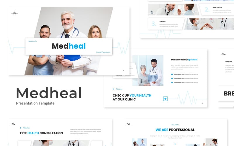 medheal medical powerpoint template original