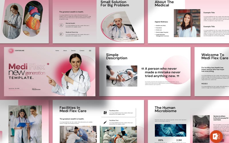 medica flix presentation template original