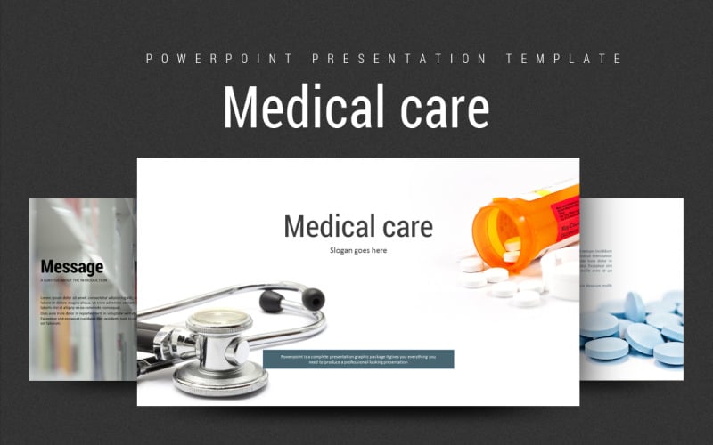 medical care powerpoint template original
