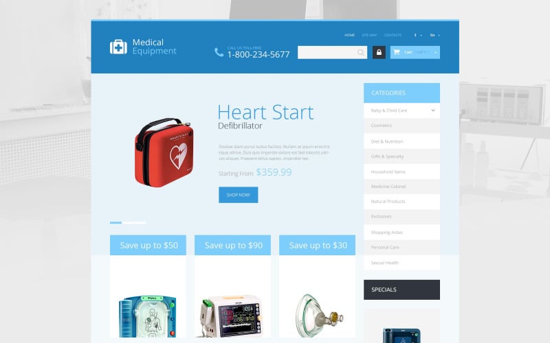 medical care prestashop theme original