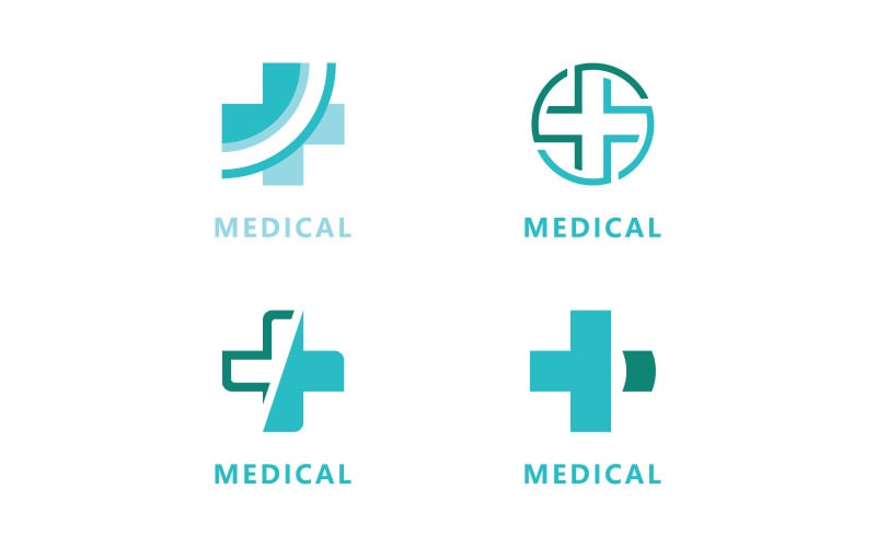 medical care vector logo design template v original