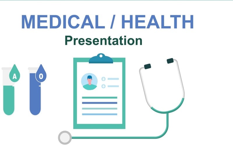 medical infographic powerpoint template original