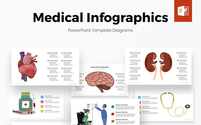 medical powerpoint infographics template original