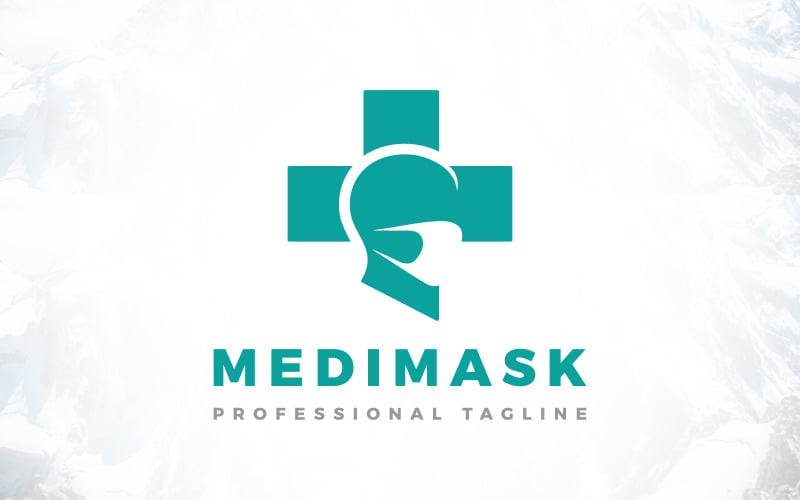 medical surgical face mask logo design original